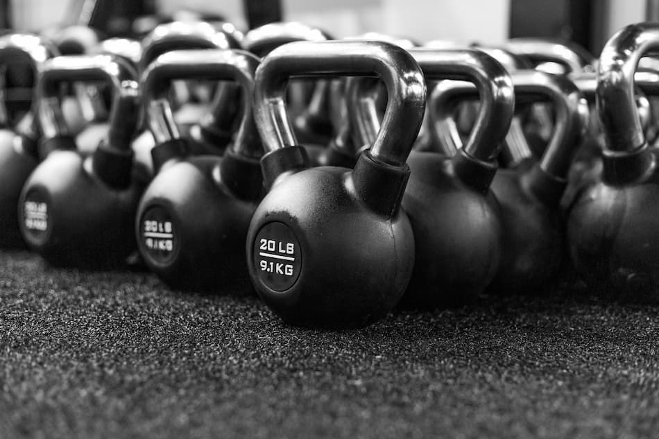 Kettlebells in the gym