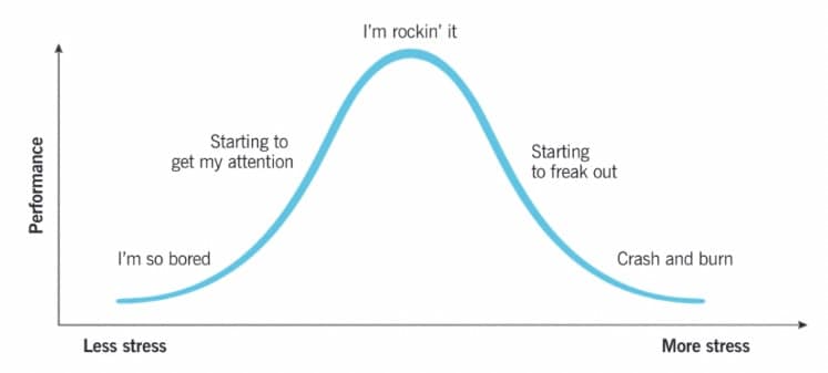 The graph that illustrates allostatic load