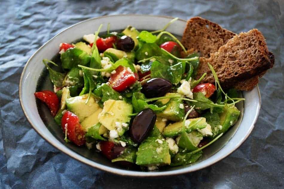 bowl of salad on omad diet