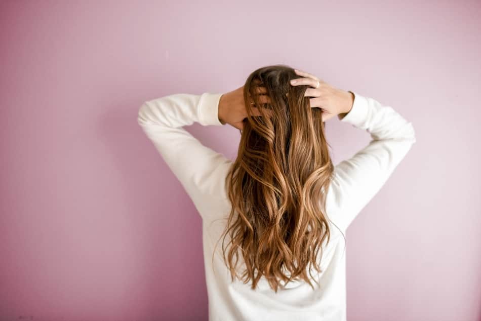 picture of a lady with long hair