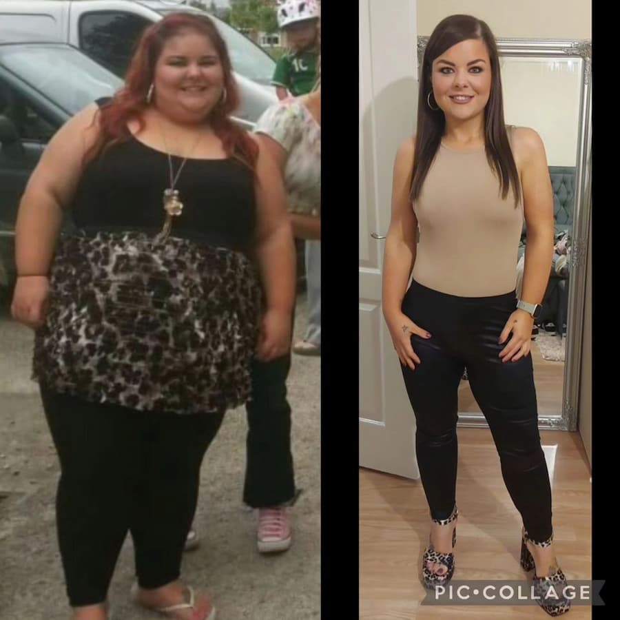 leanne omad before and after weight loss results