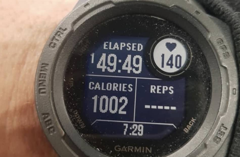 calories i burned in the peloton pro cyclist ride