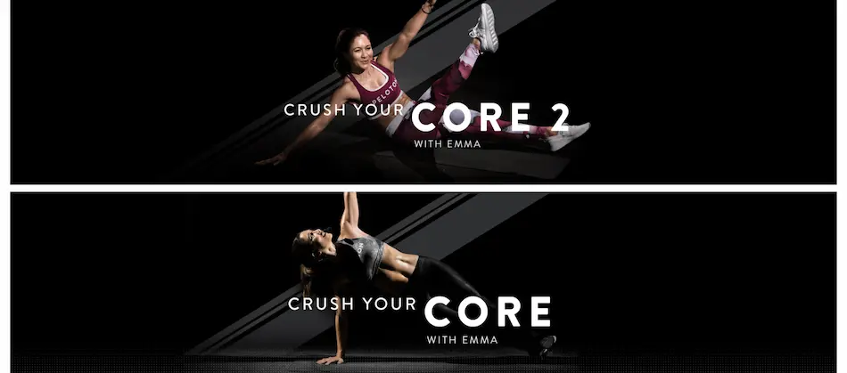 crush your core peloton