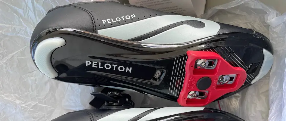 my peloton shoes with cleats