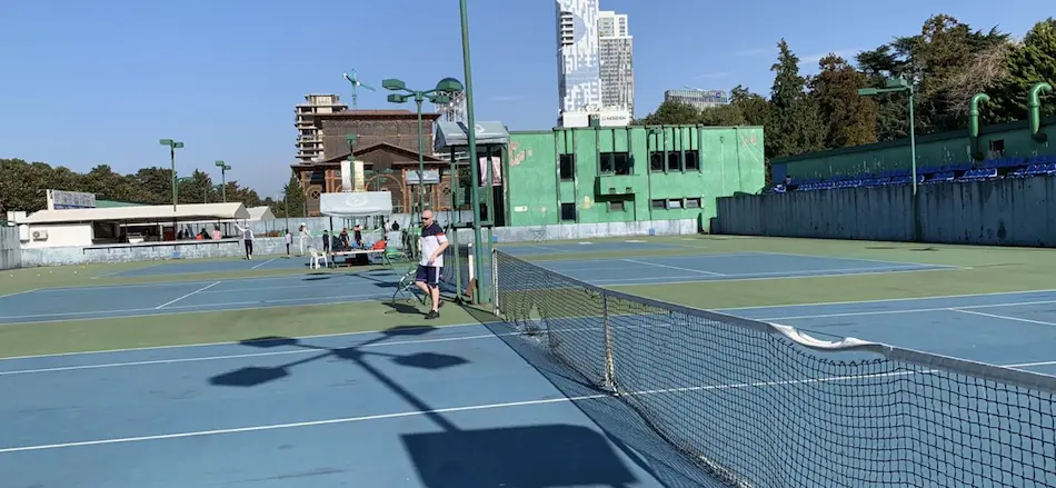 photo of my recent tennis match