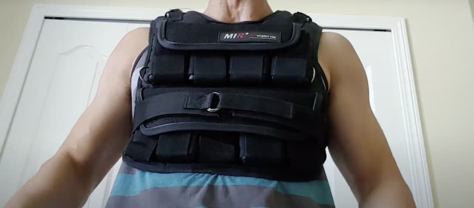 Wearing weighted vest all the time hot sale