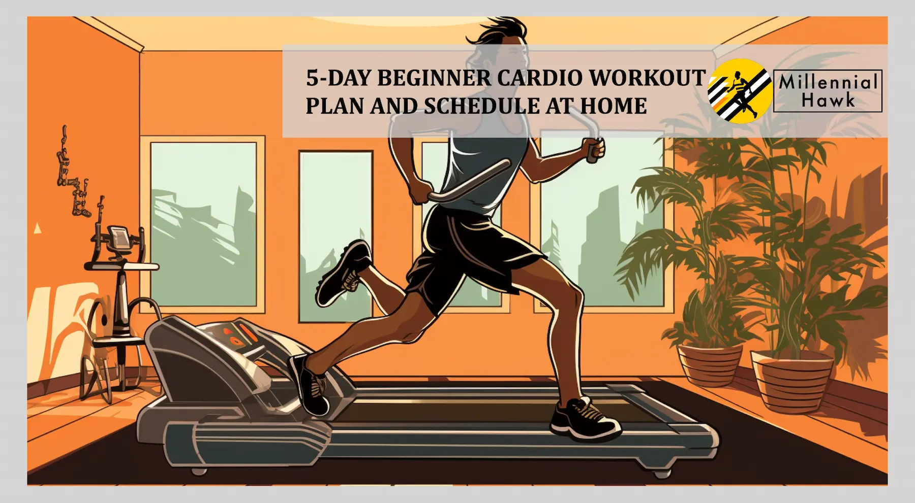 5 Day Beginner Cardio Workout Plan And Schedule At Home