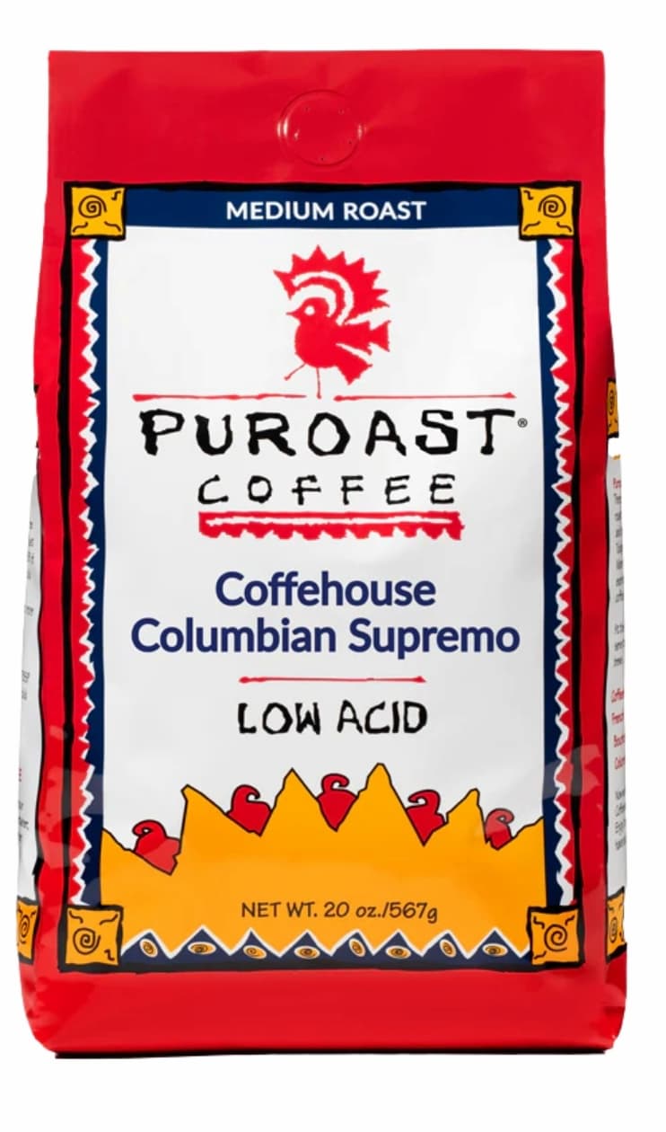 best low acid colombian coffee