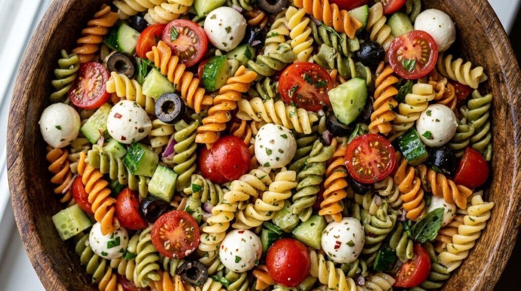 Classic Easy Pasta Salad Recipe for a Crowd