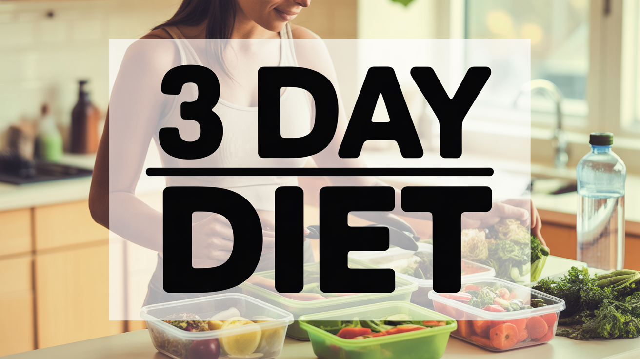 The 3-Day Diet: How It Works and What the Science Says