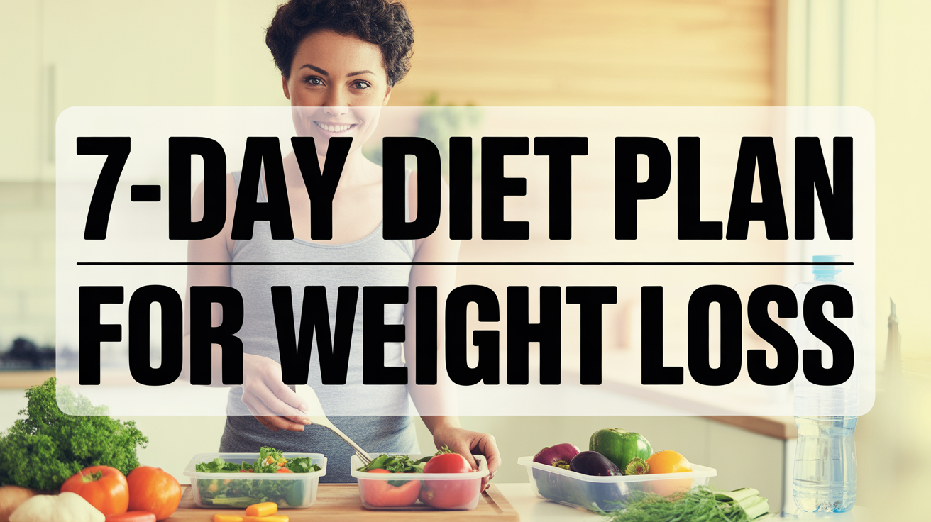 7-Day Diet Plan for Weight Loss: Meals, Macros, and Meal Prep