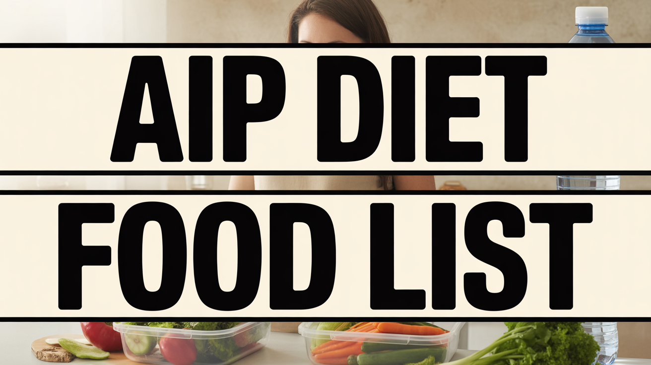 The AIP Diet Food List: What to Eat and Avoid