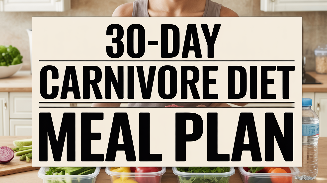 30-Day Carnivore Diet Meal Plan: Week-by-Week Guide