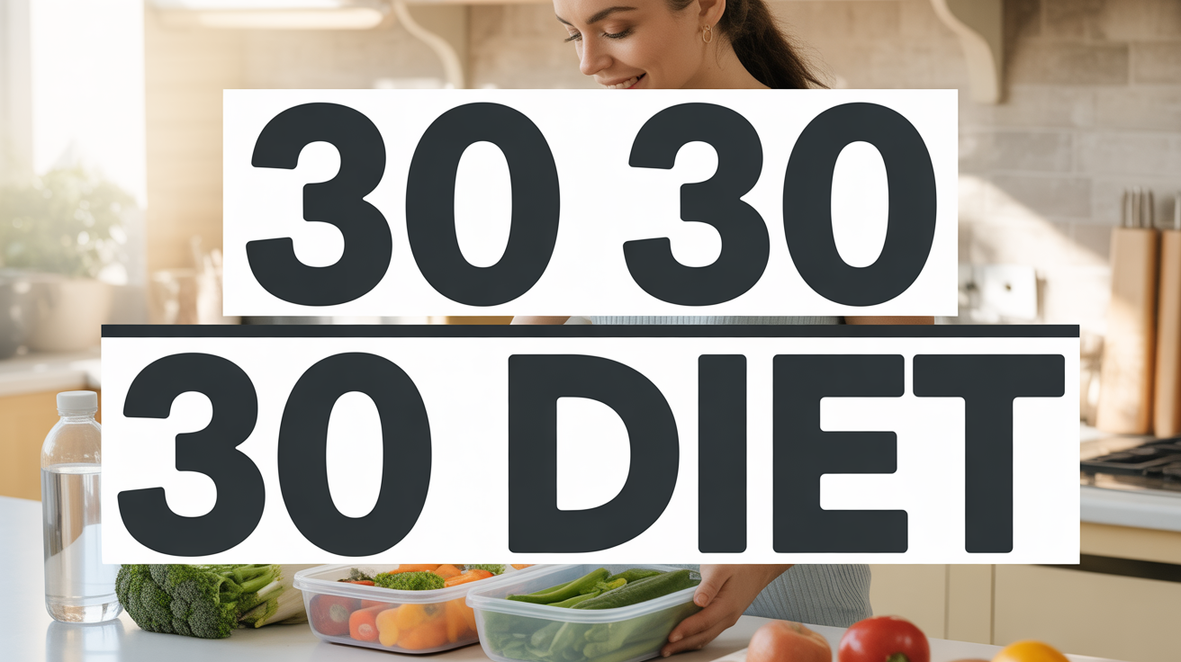 The 30 30 30 Diet: How It Works and What to Expect