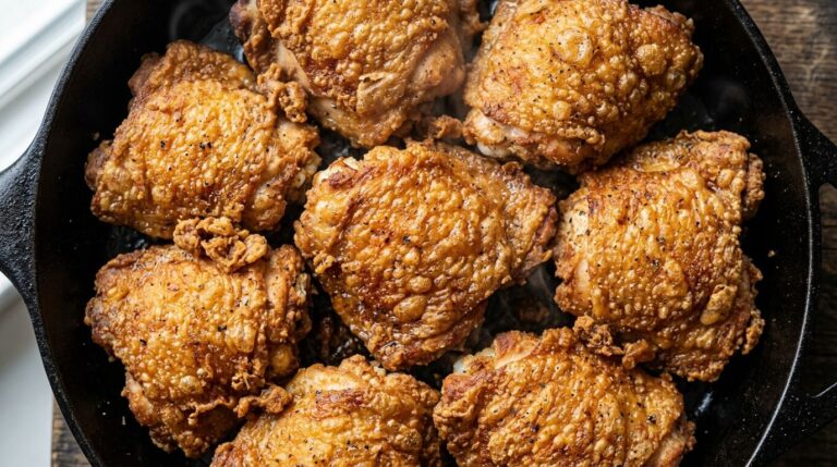 Fried Chicken Thighs Recipe From Scratch