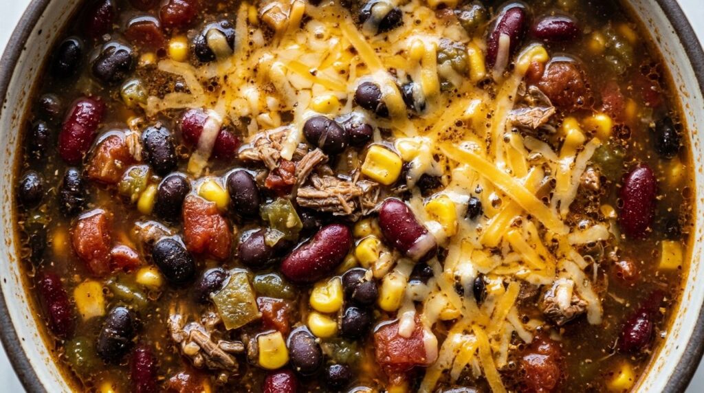 Instant Pot Taco Soup Recipe for Dinner Tonight